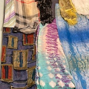 Assorted scarves, pashmina, circle, sheer etc